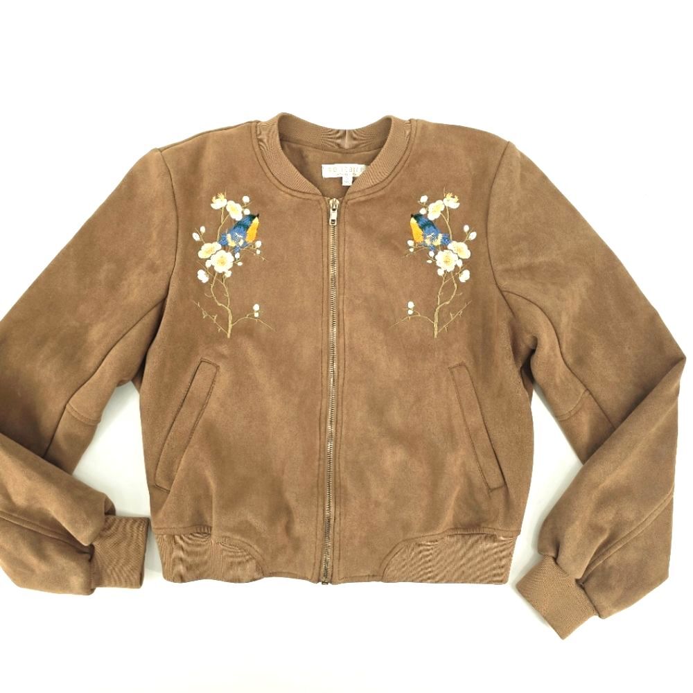 Solitaire by Ravi Khosla Embroidered Jacket Size Small